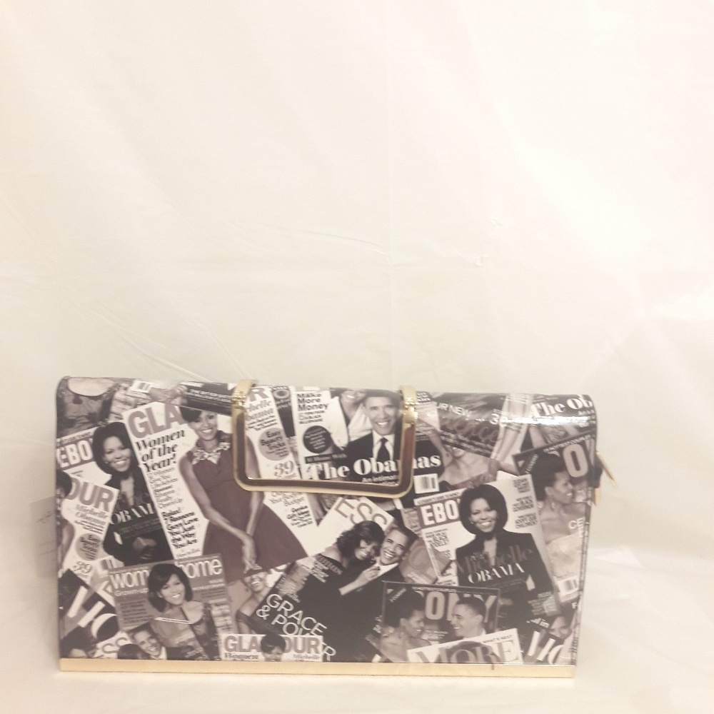 Women's Black Clutch Bag